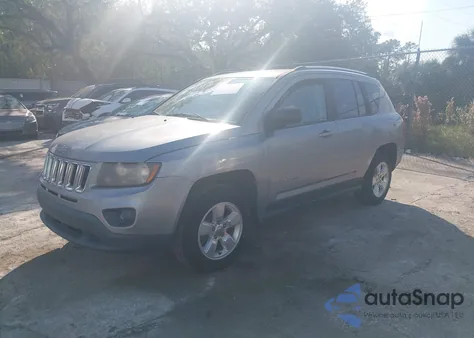 2014 Jeep Compass Sport from USA, damaged, VIN 1C4NJCBAXED844962